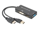 DIGITUS Assmann - Videokonverter - HDMI - DVI, DisplayPort