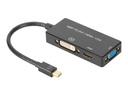 DIGITUS ASSMANN - Videoadapter - Mini DisplayPort männlich zu 15 pin D-Sub (DB-15)