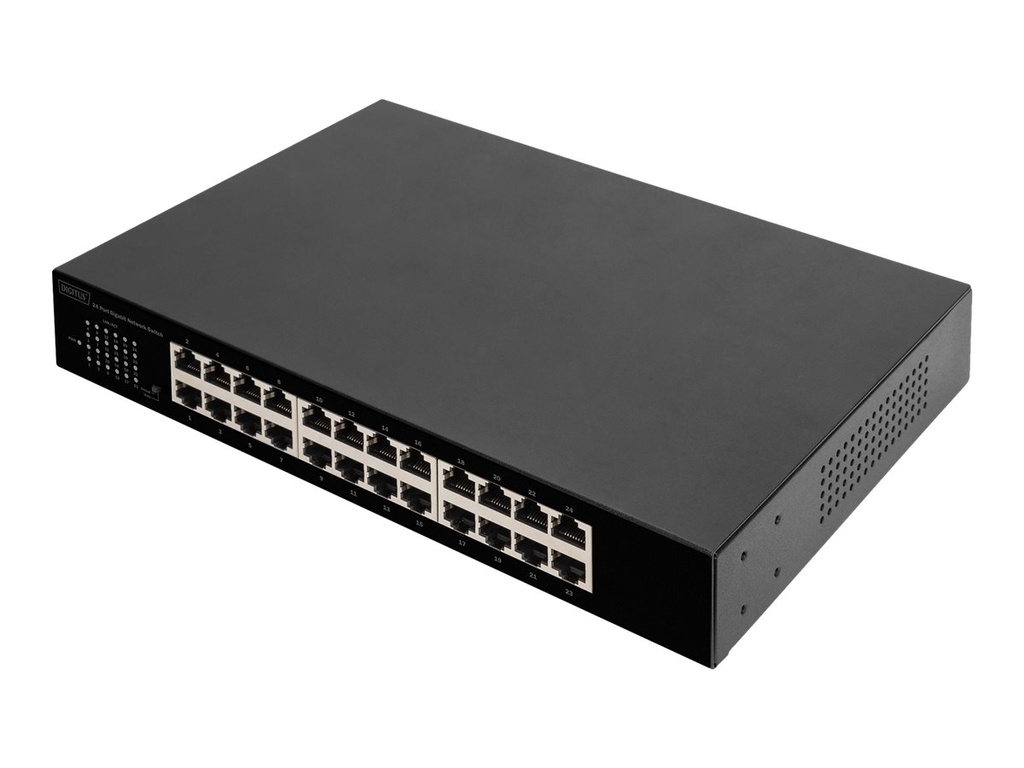 DIGITUS Switch - unmanaged - 24 x 10/100/1000