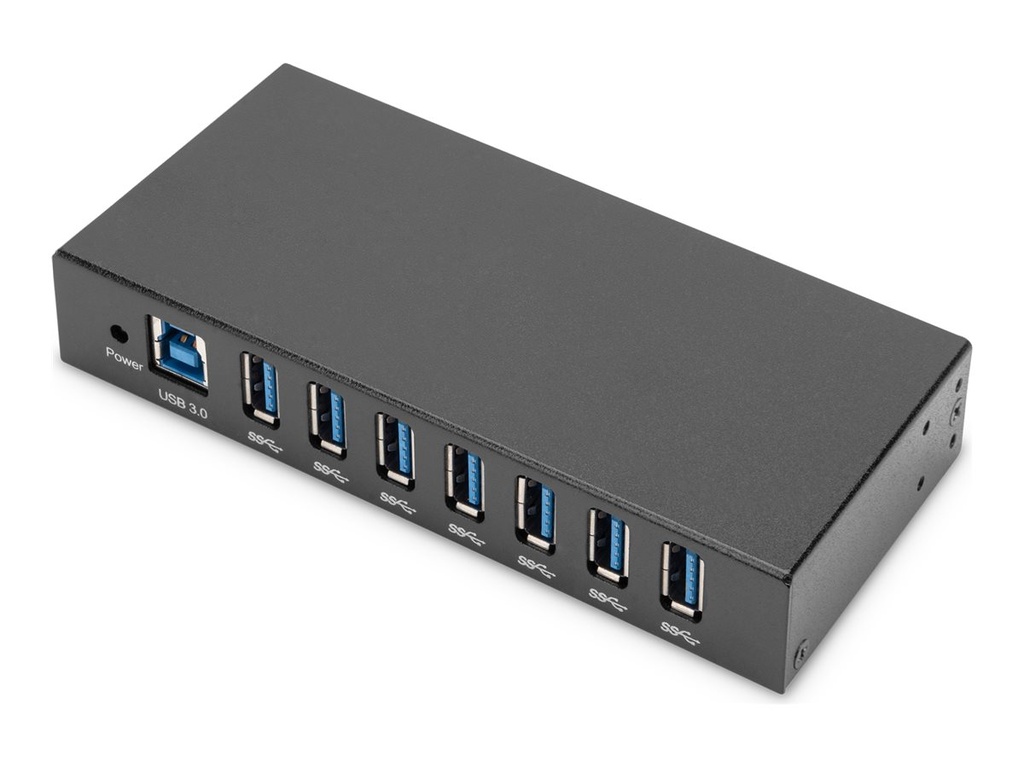 DIGITUS Hub - Industrieanlage - 7 x SuperSpeed