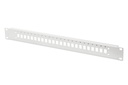 DIGITUS Stahl Frontplatte für 24 LC/DX Kupplungen