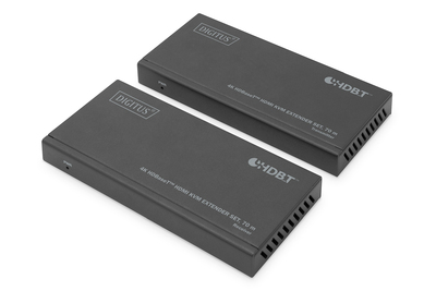 DIGITUS 4K HDBaseT HDMI KVM Extender Set, 70 m