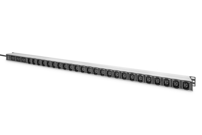 [DN-95450] DIGITUS Basis IT PDU, 1-phasig 16A, 24 x C13, 3 x C19, 3 m Zuleitung, IEC 60309 16 A Stecker