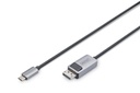 DIGITUS USB-C - DisplayPort Adapterkabel, 8K / 30 Hz