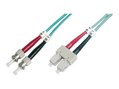 DIGITUS Patch-Kabel - ST multi-mode (M) zu SC multi-mode (M)