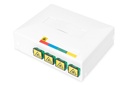 DIGITUS FTTH Gehäuse mit 4 x SC SX Kupplung