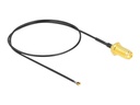 Delock Antennenkabel - SMA (W) Bulkhead zu MHF 4L LK (M)