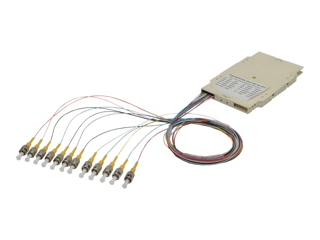 DIGITUS ASSMANN - Glasfaserkabelkiste - ST SM X 12 - weiß