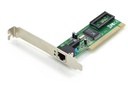 DIGITUS Single Port Fast Ethernet Netzwerkkarte, RJ45, PCI, Realtek Chipsatz