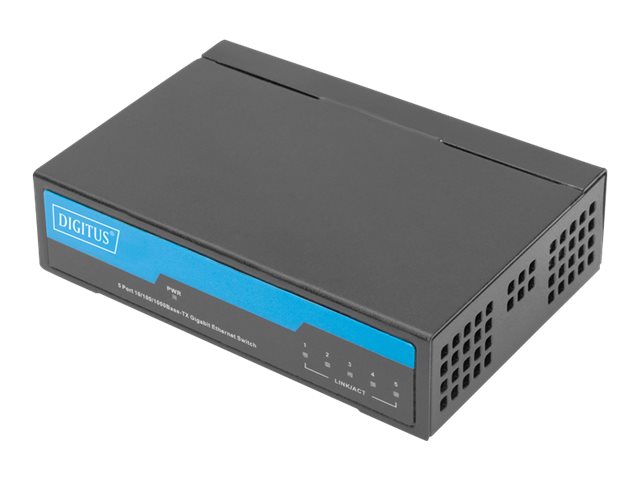 DIGITUS DN-80202 - Switch - unmanaged - 5 x 10/100/1000