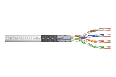 DIGITUS CAT 5e SF/UTP Twisted Pair Roh-Patchkabel, 100 m Box