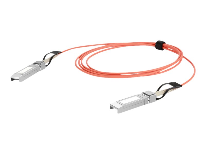DIGITUS 10GBase-AOC direct attach cable - SFP+ zu SFP+ - 10 m - Glasfaser - Active Optical Cable (AOC)