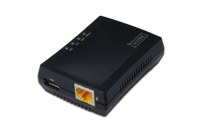 DIGITUS 1-Port USB 2.0 Multifunktions-Netzwerk- Server