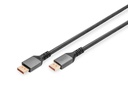 DIGITUS 16K DisplayPort Anschlusskabel, Version 2.1,  1m, 80G, schwarz