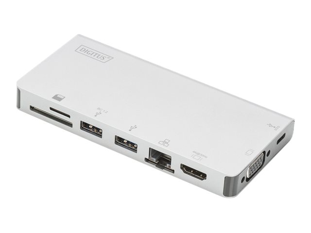 DIGITUS DA-70866 - Dockingstation - USB-C - VGA