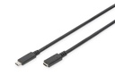 DIGITUS USB-C  Verlängerungskabel,  USB-C - USB-C