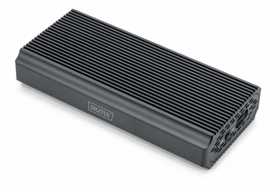 DIGITUS USB M.2 Festplattengehäuse, SSD, extern, NVMe, 40Gbps, USB 4.0, Aluminium, werkzeugfrei