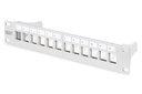 DIGITUS Modulares Patch Panel, 12-Port