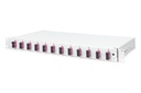 DIGITUS LWL Spleißbox, 1HE, bestückt, 12x SC DX, OM4