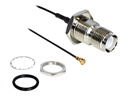 Delock Antennenadapter - RP-TNC (W) zu I-PEX (M)