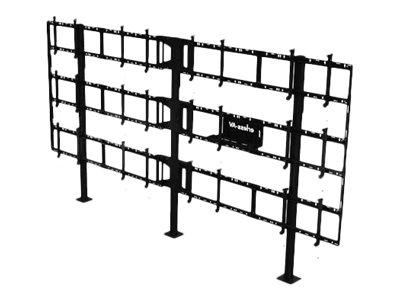 Peerless AV SmartMount Modular Video Wall Pedestal DS-S555-4X3 - Befestigungskit (Bodenständer)