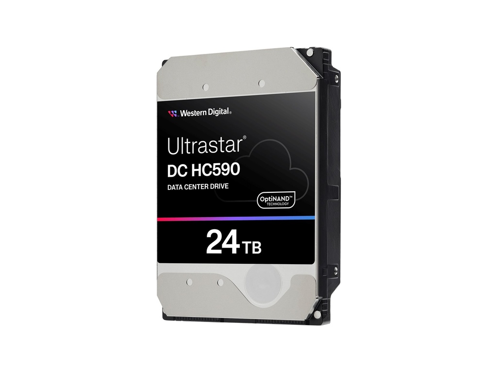 [0F65684] WD Ultrastar DC HC590 0F65642 - Festplatte - Rechenzentrum - verschlüsselt - 24 TB - intern - 3.5" (8.9 cm)