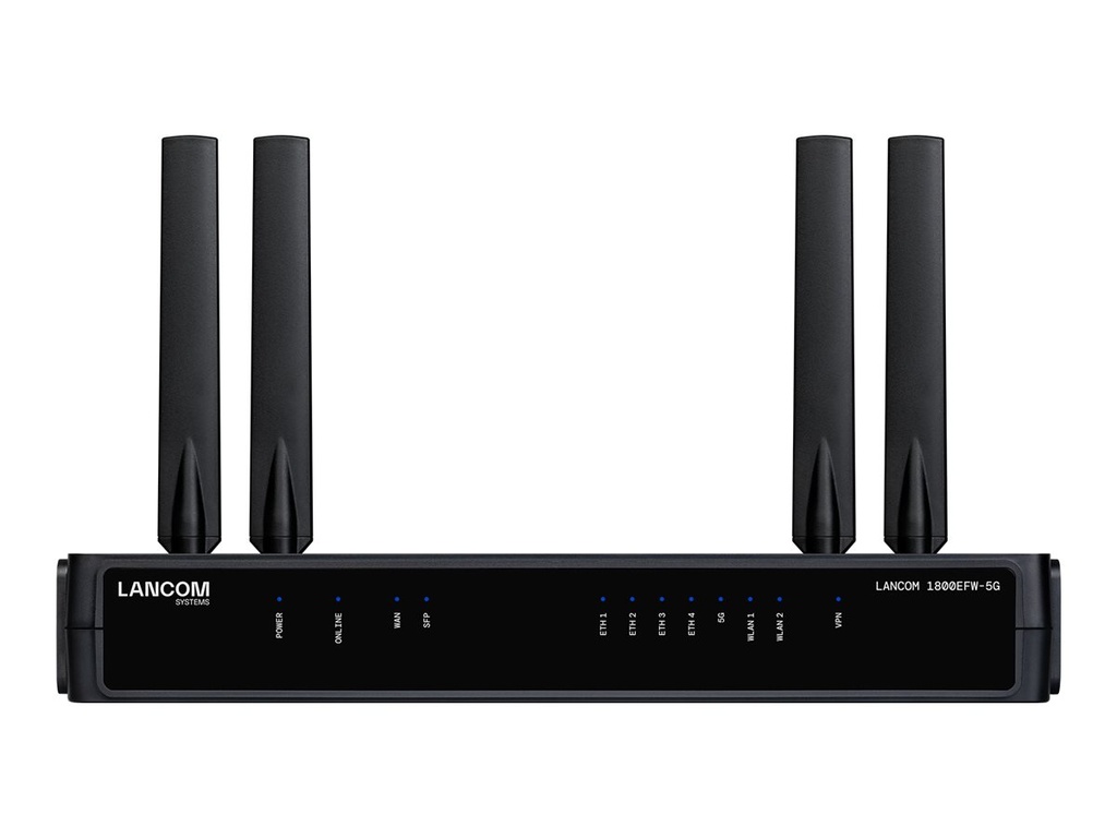 Lancom 1800EFW-5G - Wireless Router - DSL/WWAN 1GbE