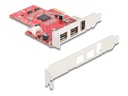 Delock FireWire-Adapter - PCIe 1.1 Low-Profile