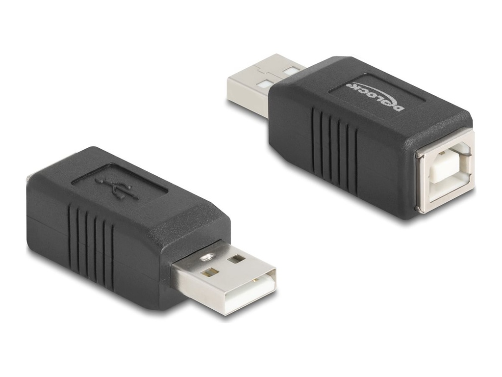 Delock USB-Adapter - USB (M) zu USB Typ B (W)