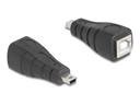 Delock USB-Adapter - Mini-USB, Typ B (M) zu USB Typ B (W)