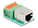 Delock Netzwerkadapter - RJ-45 (W) zu 8-polige