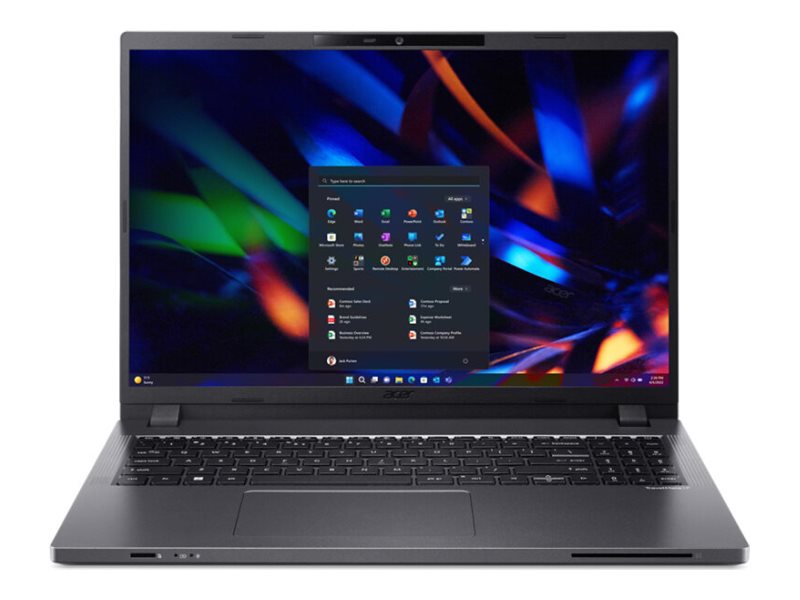 Acer TravelMate P2 16 TMP216-51-G2-TCO - 180°-Scharnierdesign - Intel Core 7 150U / 1.8 GHz - Win 11 Pro - Intel Graphics - 32 GB RAM - 1.024 TB SSD NVMe - 40.6 cm (16")
