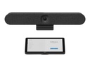 Logitech Tap IP Appliance Room Solutions Huddle + Small Rooms - Kit für Videokonferenzen (Logitech Tap IP, Logitech Rally Bar Huddle)