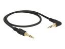 Delock Audiokabel - mini-phone stereo 3.5 mm männlich zu mini-phone stereo 3.5 mm männlich gewinkelt