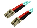StarTech.com 15 m LC auf LC OM4 Multimode Glasfaserkabel, LWL Patchkabel - Patch-Kabel - LC Multi-Mode (M)