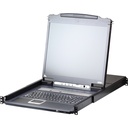 ATEN Slideaway CL5708IM - KVM-Konsole mit KVM-Switch - 8 Anschlüsse