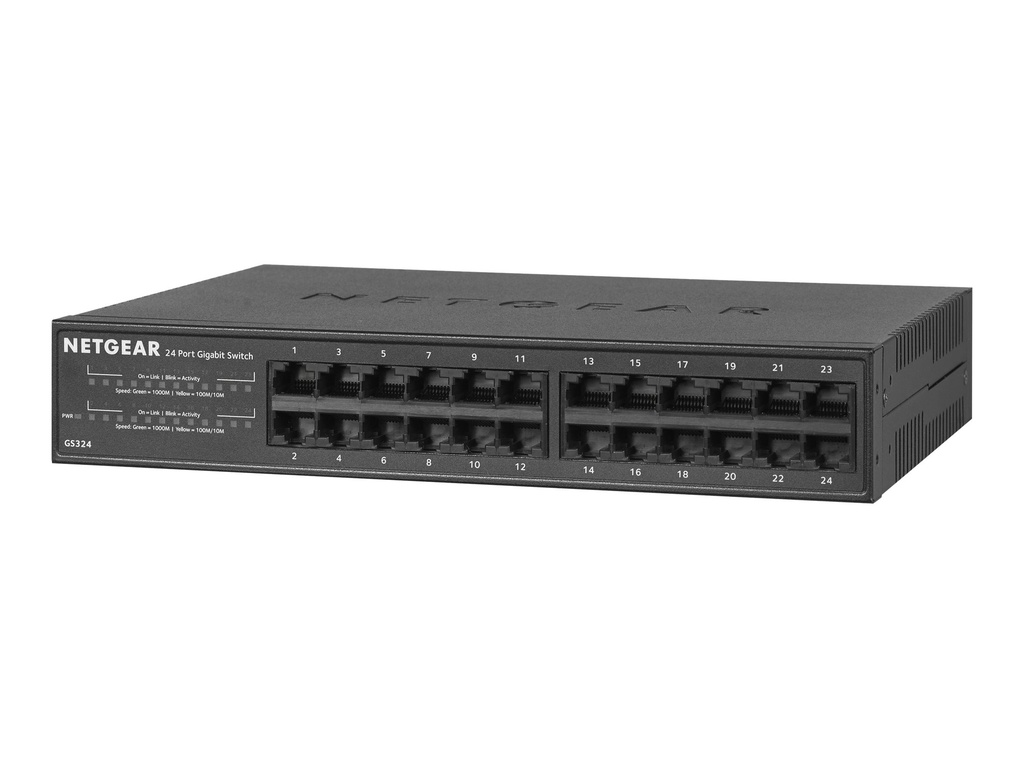 Netgear SOHO GS324 - Switch - unmanaged - 24