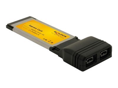 Delock Express Card to 2 x FireWire B - FireWire-Adapter