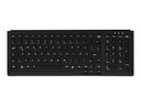 Cherry Contour Active Key AK-7000 - Tastatur - kompakte Abmessungen, Notebook-Stil, mit Nummernblock