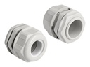Delock Kabelverschraubung (M32) - Grau (Packung mit 2)