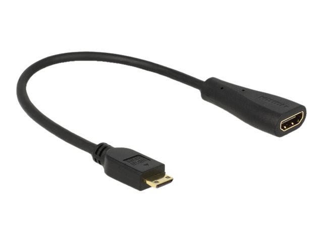 Delock HDMI-Kabel mit Ethernet - 19 pin mini