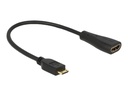 Delock HDMI-Kabel mit Ethernet - 19 pin mini