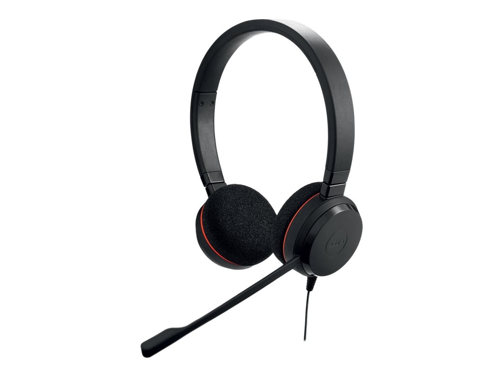 Jabra Headset Evolve 20 MS Stereo - Headset - 7 KHz