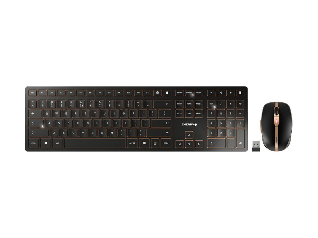 Cherry DW 9100 SLIM - Tastatur-und-Maus-Set