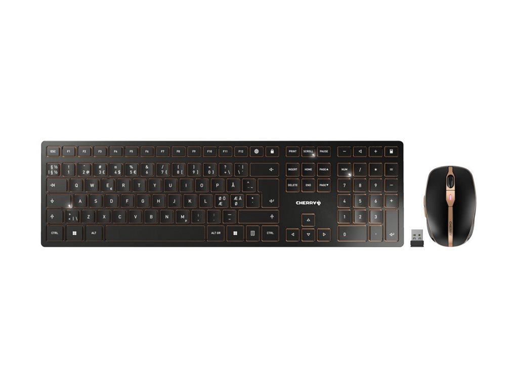 Cherry DW 9100 SLIM - Tastatur-und-Maus-Set