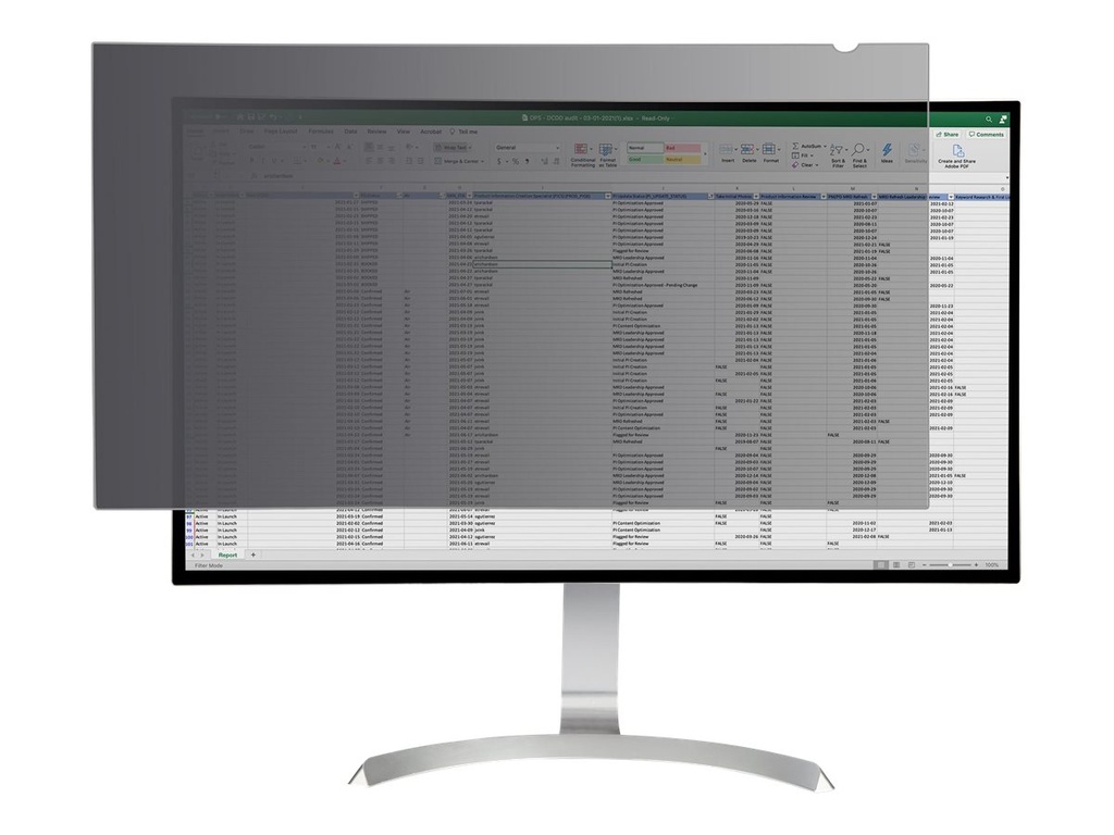 StarTech.com StarTech Blickschutzfolie für 32-Zoll-PC-Display - 16:9 Widescreen - Monitor Sichtschutz - Blaues Licht reduzierende Schutzfolie - matt/glänzend - +/-30 Grad (PRIVSCNMON32)