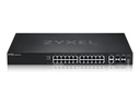 ZyXEL XGS2220 Series XGS2220-30 - Switch - L3-Zugang, NebulaFLEX Cloud - managed - 24 x Gigabit Ethernet + 6 x 10/100/1000 (Uplink)