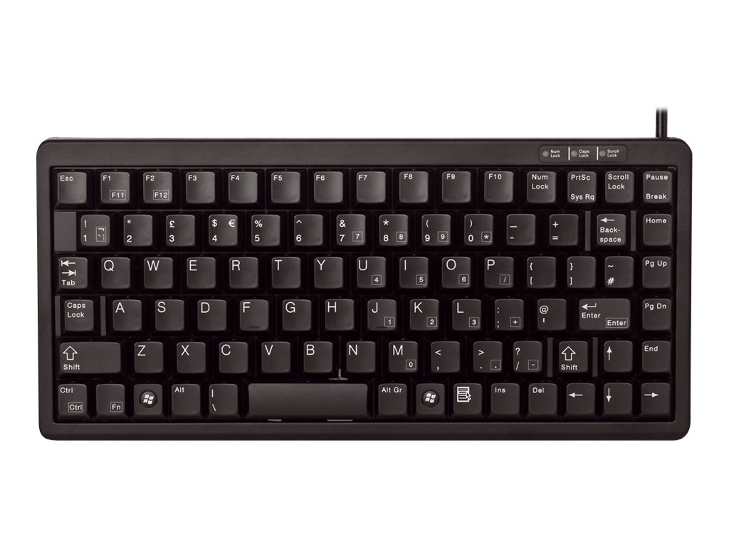Cherry G84-4100 Compact Keyboard - Tastatur - PS/2, USB