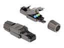 Delock Netzwerkanschluss - RJ-45 (M) - STP