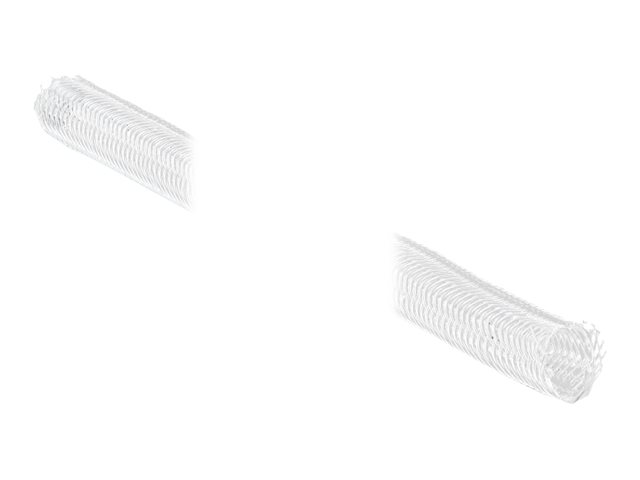 Delock Geflechtschlauch - 5 m - weiß